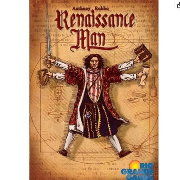 New Rio Grande Sealed Renaissance Man Collecting Family Board game - Picture 1 of 6